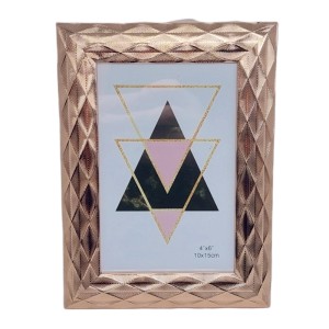 PORTA RETRATO BRONZE 10X15CM PLÁSTICO