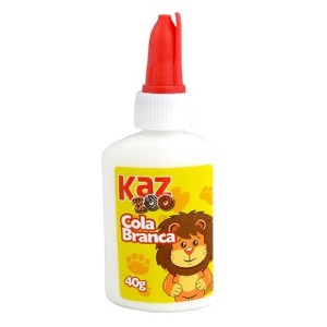 COLA LÍQUIDA BRANCA 40G KAZ