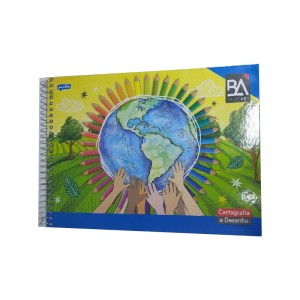 CADERNO DESENHO CD 96FLS SIMPLES JANDAIA