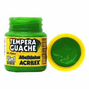 TINTA GUACHE 15 ML VERDE FOLHA ACRILEX