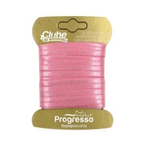 FITA CETIM DUPLO 4MMX10M ROSA PÉTALA