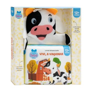 LIVRINHO FANTOCHE DE BANHO VIVI,A VAQUINHA TODOLIVRO