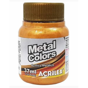 TINTA METAL COLORS OURO VELHO 37ML ACRILEX