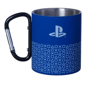 CANECA MOSQUETÃO 300ML PLAYSTATION ZONACRIATIVA