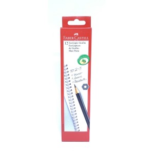 LAPIS PRETO Nº2 MAX 12 UNIDADES FABER-CASTELL