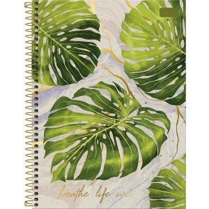 CADERNO ESPIRAL CD UNIVERSITÁRIO 1M NATURALIS 80 FLS TILIBRA