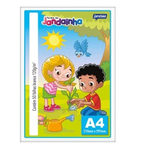 PAPEL SULFITE A4 120G BR 50FLS JANDAINHA