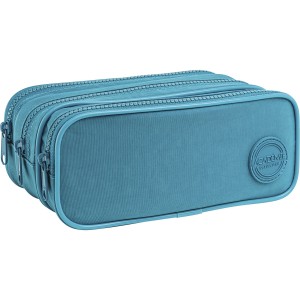 ESTOJO TRIPLO GRANDE ACADÉMIE TURQUESA TILIBRA