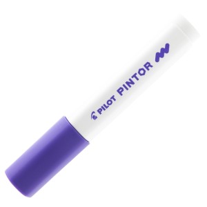 CANETA MARCADOR PILOT PINTOR MEDIA 1.4MM CRIATIVAS VIOLETA