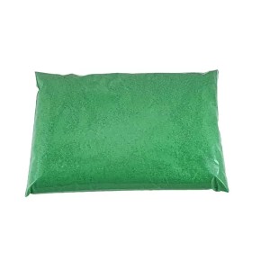 AREIA COLORIDA VERDE 500G CORES E BRILHOS