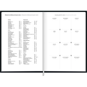 AGENDA EXECUTIVA COSTURADA DIÁRIA NAPOLI M5 TILIBRA