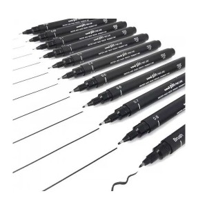 CANETA NANKIN UNI PIN FINE LINE 0.8MM MITSUBISHI UNI-BALL
