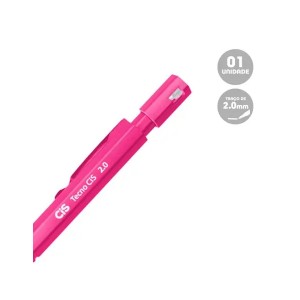 LAPISEIRA TECNO CIS 2,0MM ROSA