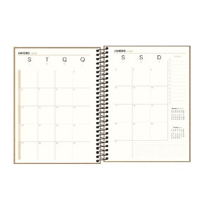 PLANNER ESPIRAL COLEGIAL KRAFTWORK M7 TILIBRA