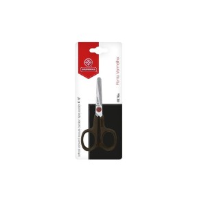 TESOURA ESCOLAR PONTO VERMELHO 10.8CM MUNDIAL CREATIVE