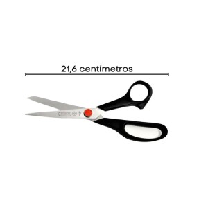 TESOURA MULTIUSO 660N-8.1/2 PONTO VERMELHO PRETA MUNDIAL