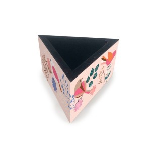 PORTA-CLIPS TRIANGULAR LEVE AMOR FINA IDEIA