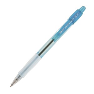 CANETA ESFEROGRÁFICA SUPER GRIP COLOR 0.7 AZUL CLARO PILOT