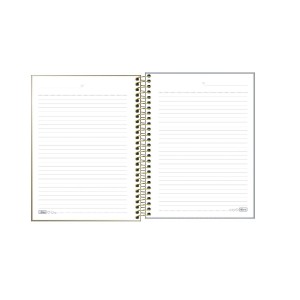 CADERNO ESPIRAL CD COL 10M WEST VILLAGE METALIZ 160F TILIBRA