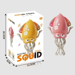 LULA DANÇANTE ELECTRIC SQUID DANCE COM LUZ E MÚSICA INFANTIL