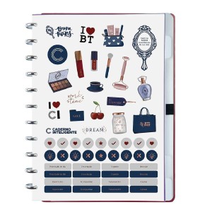 CADERNO BT CHERRY MEDIO CADERNO INTELIGENTE