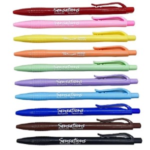 CANETA ESF CLIC 0,7MM 10CORES SORTIDOS PERFUMADA NEWPEN