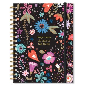 CADERNO COLEGIAL 10 MATERIAS FIORE FINA IDEIA