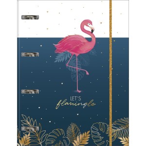 CADERNO ARGOLADO CARTONADO C/ELASTICO ALOHA TILIBRA