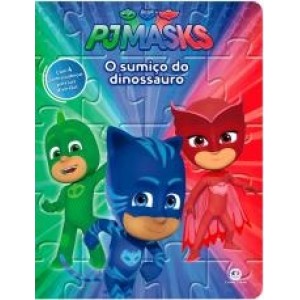 LIVRO+QUEBRA-CABECA PJ MASKS  O SUMIÇO DO DINOSSAURO   CIRANDA CULTURAL