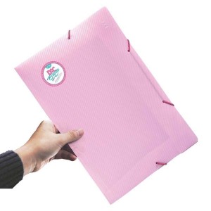 PASTA ABA ELÁSTICA OFÍCIO SEM LOMBO BREEZE ROSA PASTEL DAC