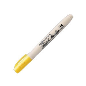 CANETA BRUSH MARKER EPF-F FLUORESCENTE AMARELA ARTLINE
