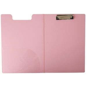 PRANCHETA COM CAPA A4 ECOSTRIPE OPACA ROSA YES