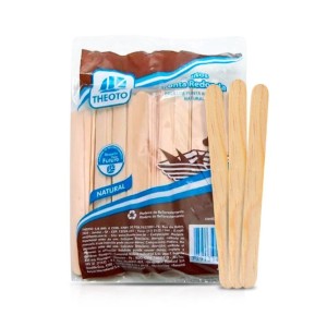 PALITO DE SORVETE PONTA REDONDA THEOTO 100 UNIDADES