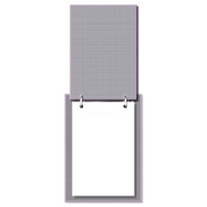 BLOCO OFFICE CORAÇÕES HOLOGRÁFICOS FINA IDEIA