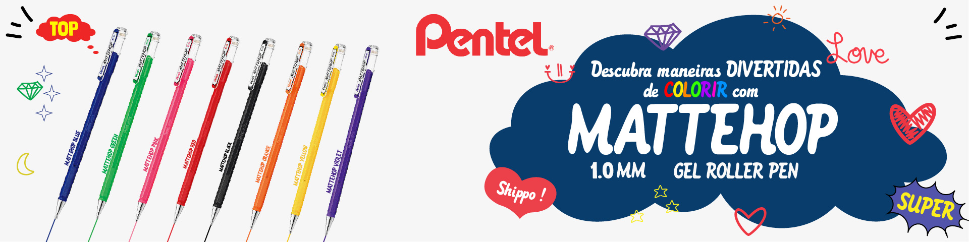 mattehop-pentel